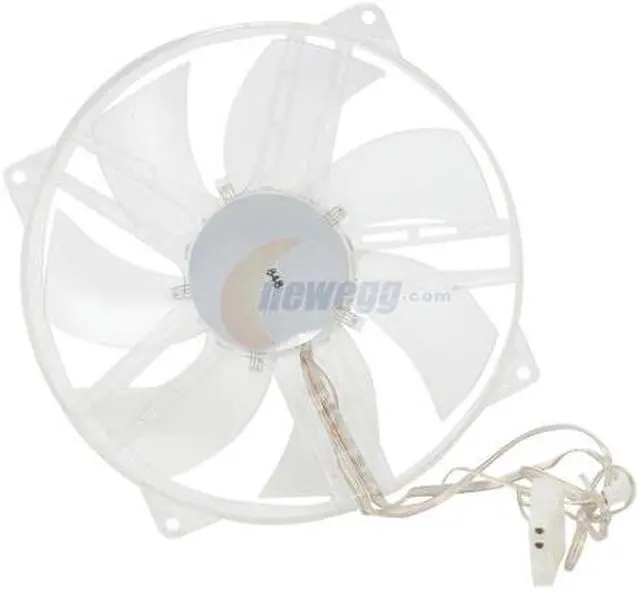 Alt view image 3 of 7 - XCLIO Amazing Fan - 18cm Red, Blue, Green & Random LED Case cooler