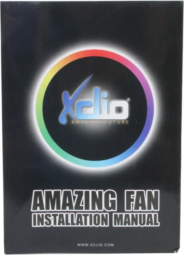 Alt view image 6 of 7 - XCLIO Amazing Fan - 18cm Red, Blue, Green & Random LED Case cooler