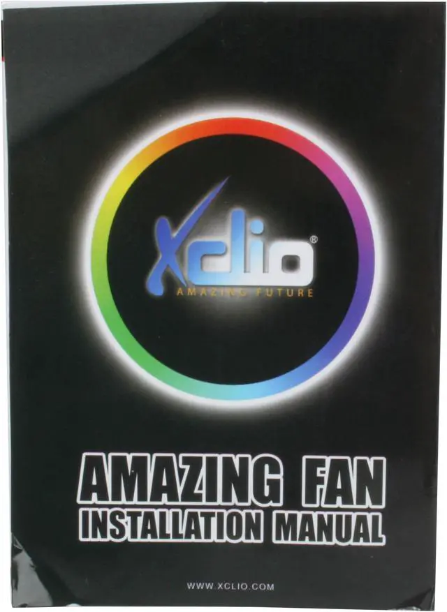 Alt view image 6 of 7 - XCLIO Amazing Fan - 36cm 360mm Red, Blue, Green & Random LED Case cooler