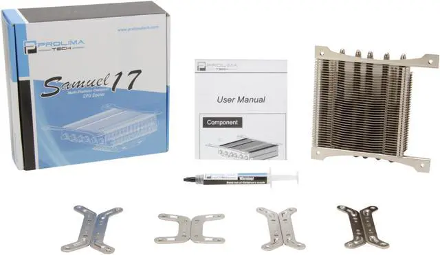 Alt view image 7 of 6 - Prolimatech PRO-SAM17 Samuel 17 CPU Cooler
