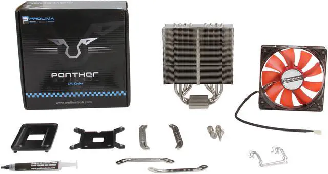 Alt view image 8 of 8 - Prolimatech PRO-PNTH 120mm Panther CPU Cooler