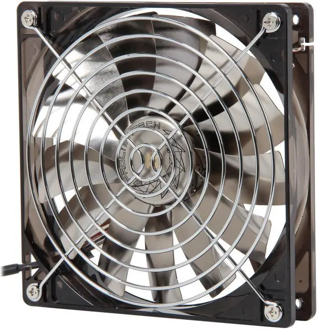 Main image of Prolimatech Vortex Fan Aluminum Series PRO-ALUM-RD 140mm Red LED Case Fan