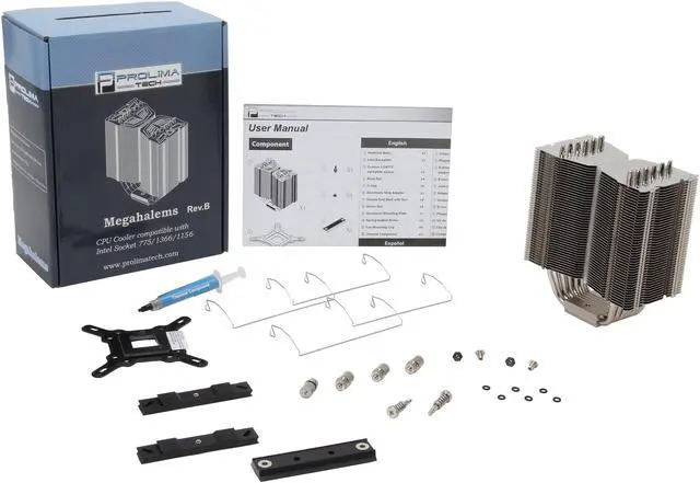 Alt view image 6 of 6 - Prolimatech PRO-MGH-B CPU Cooler