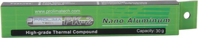 Alt view image 3 of 3 - Prolimatech PRO-PK2-30G Nano Aluminum High-Grade Thermal Compound in 30 Gram