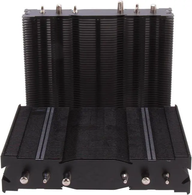 Alt view image 4 of 7 - Prolimatech PRO-GNSS-BK CPU Heatsink for both 12cm and 14cm Fans