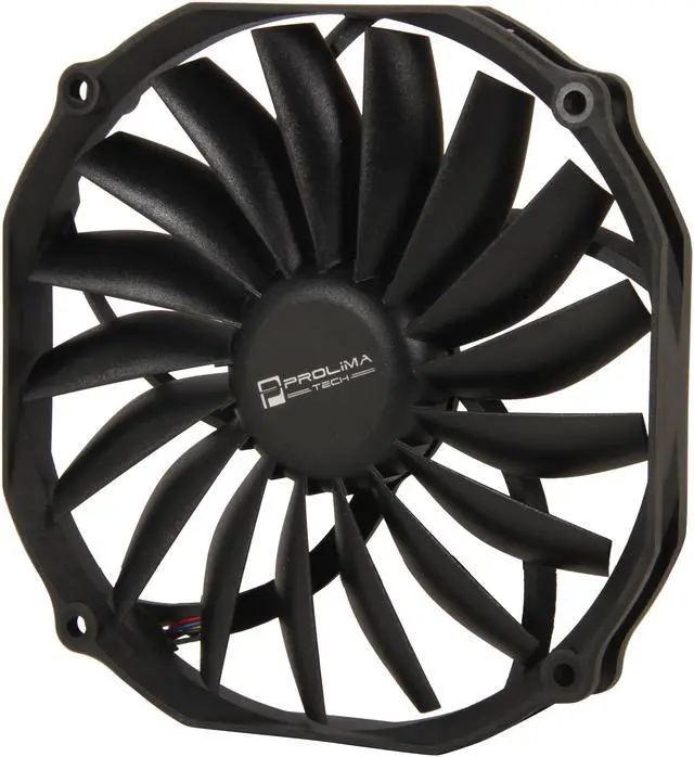 Alt view image 2 of 6 - Prolimatech PRO-USV14 140mm Ultra Sleek Vortex Fan