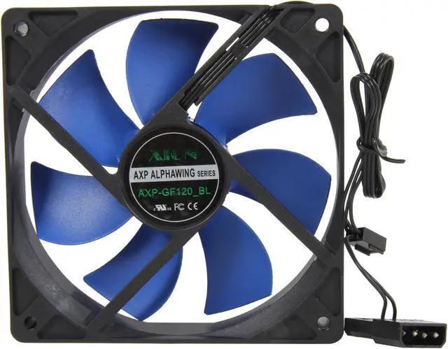 Alt view image 4 of 6 - XION AXP Alphawing AXP-GF120_BL Case cooler
