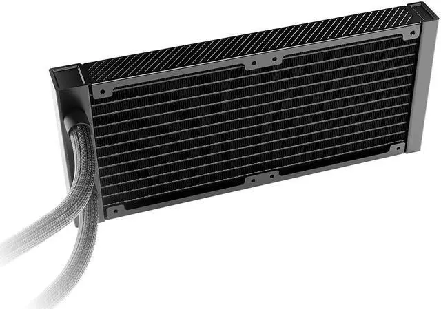 Alt view image 4 of 7 - be quiet! Light Loop 240mm Black CPU liquid cooler for heavily overclocked systems, 2x Light Wings LX 120mm PWM high-speed ARGB fan, Stylish ARGB cooling block, ARGB-PWM-Hub BW020