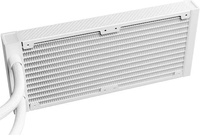 Alt view image 4 of 7 - be quiet! Light Loop 240mm White CPU liquid cooler for heavily overclocked systems, 2x Light Wings LX 120mm PWM high-speed White ARGB fan, Stylish ARGB cooling block, ARGB-PWM-Hub BW021