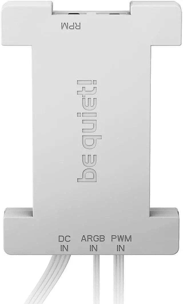 Alt view image 5 of 7 - be quiet! Light Loop 240mm White CPU liquid cooler for heavily overclocked systems, 2x Light Wings LX 120mm PWM high-speed White ARGB fan, Stylish ARGB cooling block, ARGB-PWM-Hub BW021
