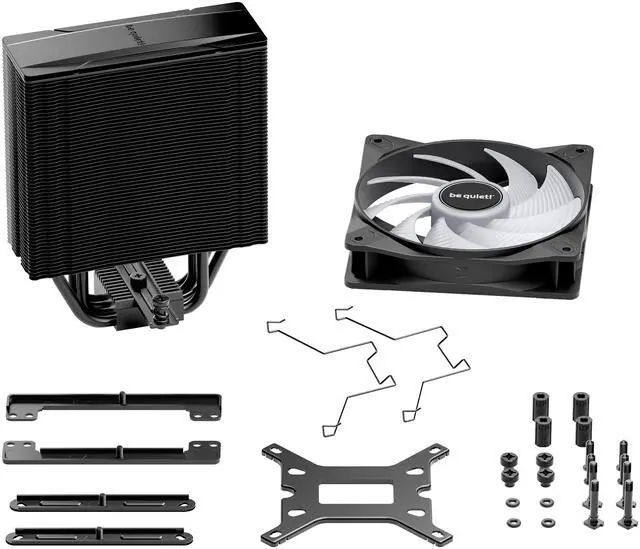 Alt view image 6 of 6 - be quiet! Pure Rock 3 LX 120mm Rifle CPU Cooler LED RGB Socket compatibility Intel 1851 / 1700 / 1200 / 1150 / 1151 / 1155, and AMD AM5 / AM4
