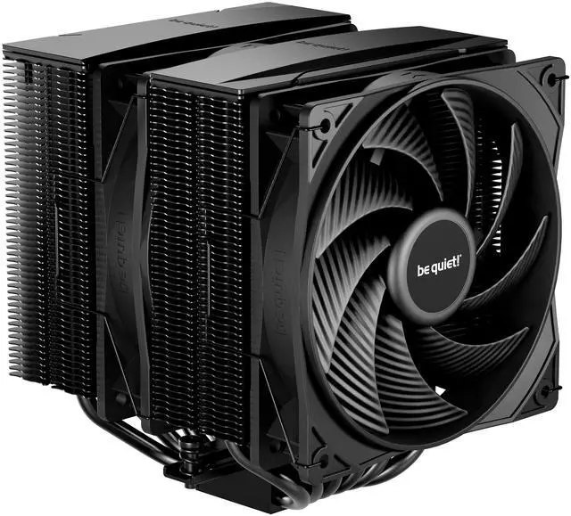 Main image of be quiet! Pure Rock Pro 3 Black 120mm Rifle CPU Cooler Socket compatibility Intel 1851 / 1700 / 1200 / 1150 / 1151 / 1155  and AMD AM5 / AM4