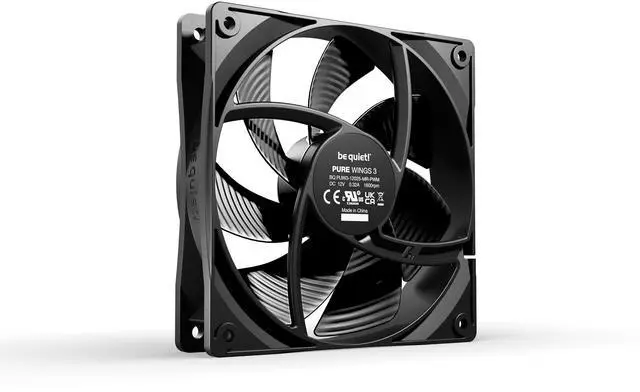Alt view image 2 of 3 - be quiet! Pure Wings 3 140mm Quiet PWM High-Speed Case Fan | Speed-regulating Closed Loop Motor| Extraordinary Air Pressure | BL141