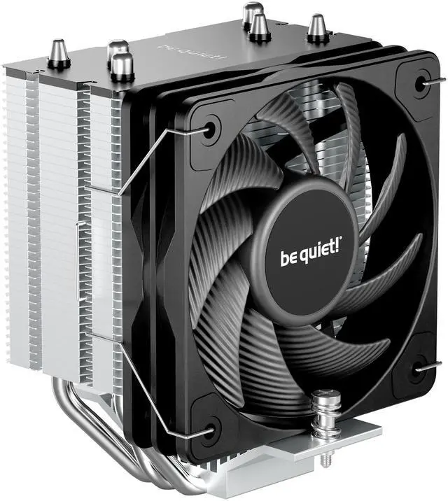 Main image of be quiet! Pure Rock Slim 3, CPU Cooler, 130 W TDP, 100 mm PWM be quiet! Fan, 3 Heatpipes, Asymmetric Design, Slim Tower