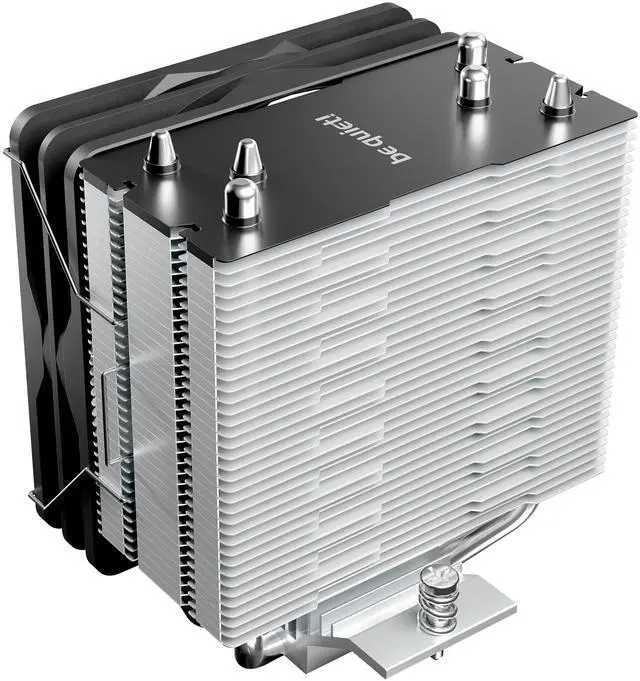 Alt view image 2 of 6 - be quiet! Pure Rock Slim 3, CPU Cooler, 130 W TDP, 100 mm PWM be quiet! Fan, 3 Heatpipes, Asymmetric Design, Slim Tower