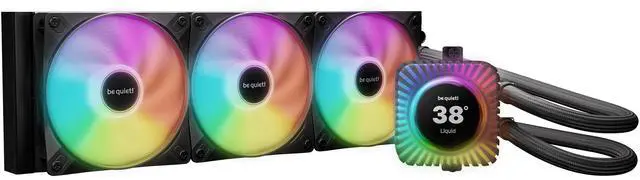 Main image of be quiet! Light Loop IO LCD 360mm Black - High-Performance ARGB AIO Liquid CPU Cooler with IPS Display