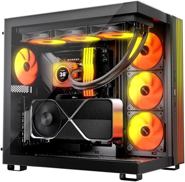 Alt view image 2 of 6 - be quiet! Light Loop IO LCD 360mm Black - High-Performance ARGB AIO Liquid CPU Cooler with IPS Display