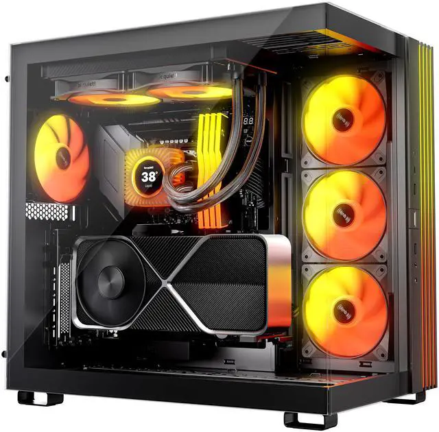 Alt view image 2 of 6 - be quiet! Light Loop IO LCD 240mm Black - High-Performance ARGB AIO Liquid CPU Cooler with IPS Display