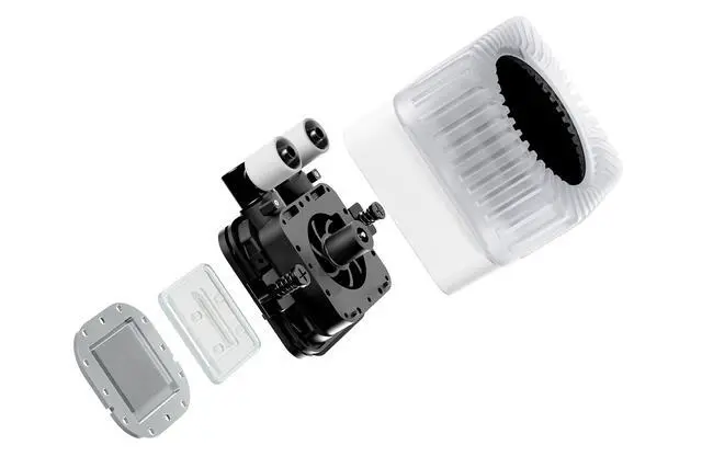 Alt view image 3 of 6 - be quiet! Light Loop IO LCD 240mm White - High-Performance ARGB AIO Liquid CPU Cooler with IPS Display