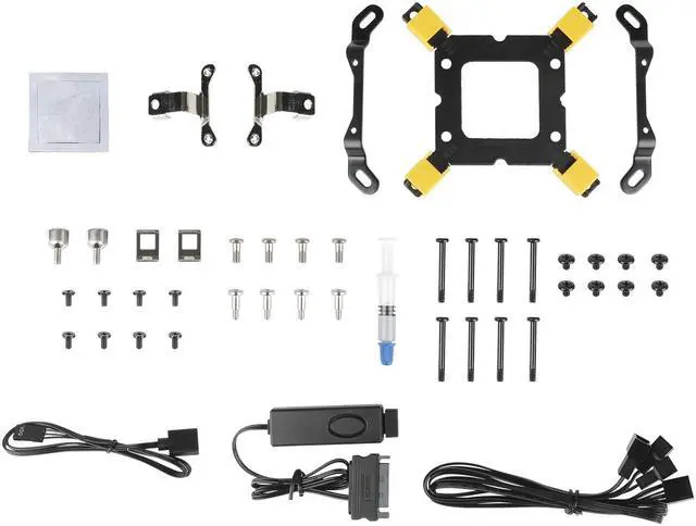 Alt view image 3 of 3 - AZZA GALEFORCE 240 All-in-One Liquid Cooler