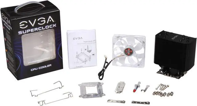 Alt view image 7 of 7 - EVGA M020-00-000234 Superclock CPU Cooler