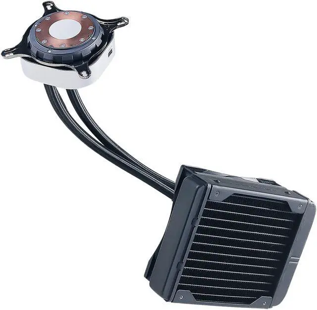 Alt view image 5 of 8 - EVGA CLC 120 Liquid / Water CPU Cooler, 400-HY-CL12-V1, 120mm Radiator, RGB LED with EVGA Flow Control Software