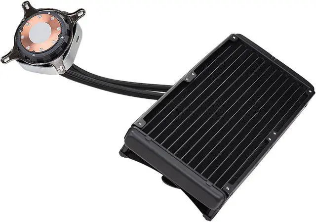 Alt view image 5 of 15 - EVGA CLC 280mm All-In-One RGB LED CPU Liquid Cooler, 2x FX13 140mm PWM Fans, Intel, AMD, 400-HY-CL28-V1 LGA 1700 Compatible