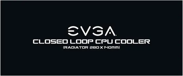 Alt view image 8 of 15 - EVGA CLC 280mm All-In-One RGB LED CPU Liquid Cooler, 2x FX13 140mm PWM Fans, Intel, AMD, 400-HY-CL28-V1 LGA 1700 Compatible