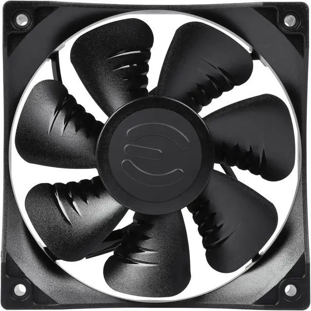 Main image of EVGA FX 120mm Fan, Teflon Nano-Steel Bearing, Improves Chassis and Radiator Performance (400-HY-FX12-KR)