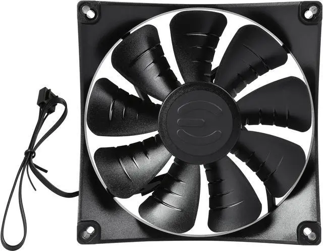 Main image of EVGA FX 140mm Fan, Teflon Nano-Steel Bearing, Improves Chassis and Radiator Performance (400-HY-FX13-KR)