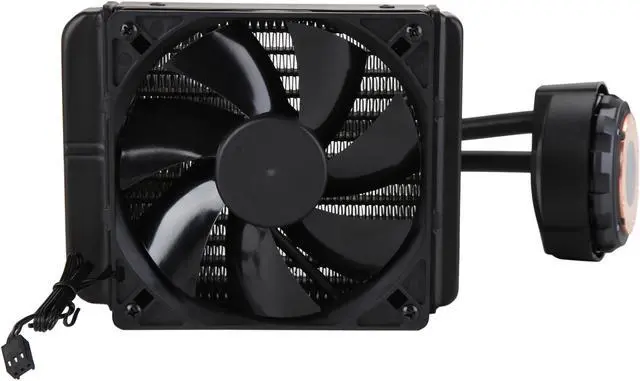 Alt view image 2 of 12 - EVGA CLC 120mm All-In-One CPU Liquid Cooler, 1x 120mm Fan, Intel, 400-HY-CL11-V1 LGA 1700 Compatible