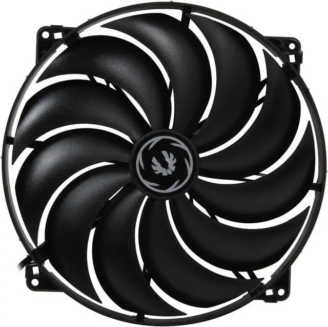 Alt view image 2 of 5 - BitFenix Spectre All Black 200mm Case Fan
