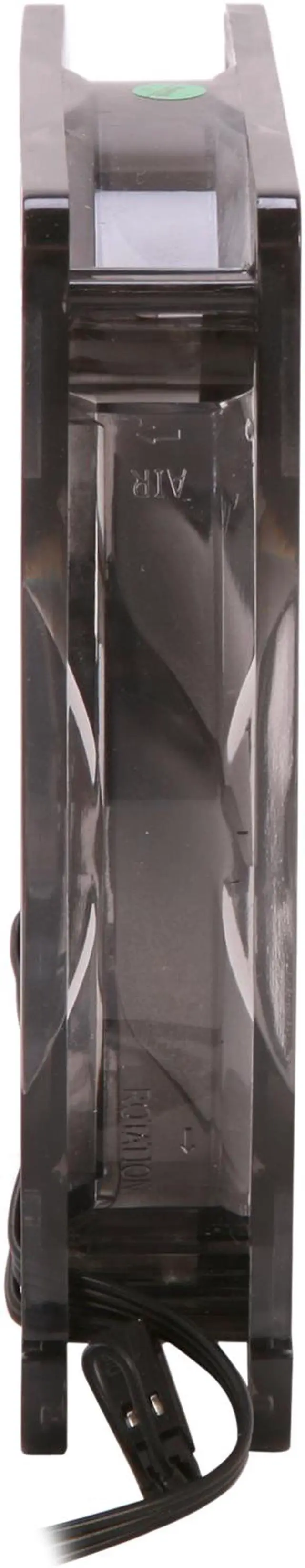 Alt view image 3 of 5 - BitFenix Spectre LED Green 120mm Case Fan