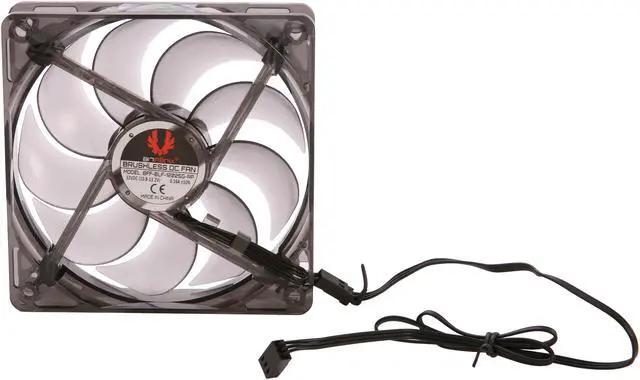 Alt view image 4 of 5 - BitFenix Spectre LED Green 120mm Case Fan