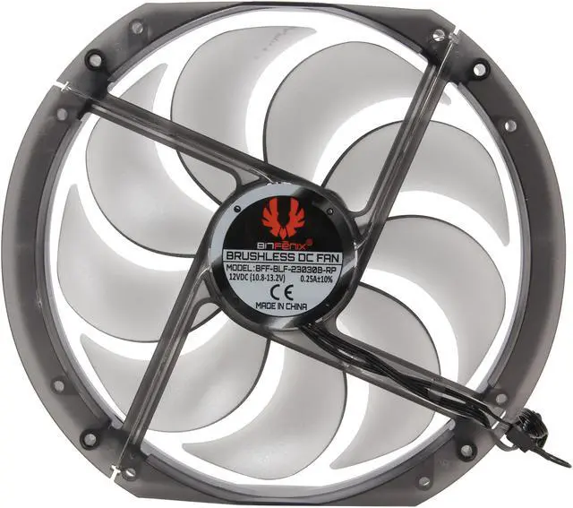 Alt view image 4 of 5 - BitFenix Spectre LED Blue 230mm Case Fan