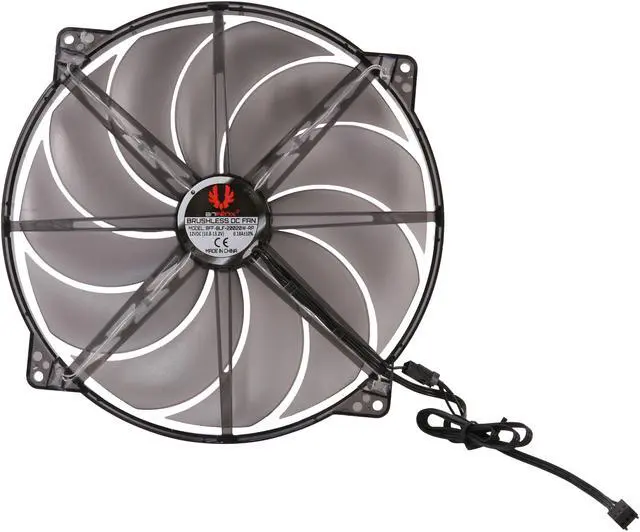 Alt view image 4 of 5 - BitFenix Spectre LED White 200mm Case Fan