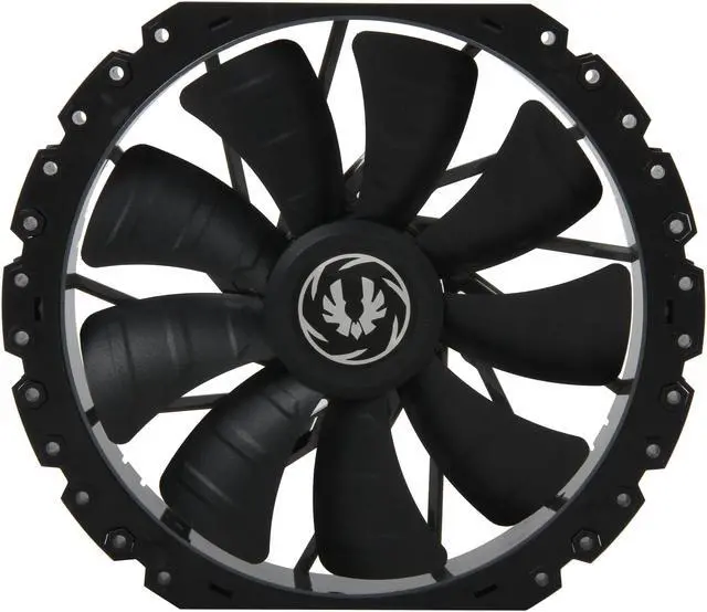 Alt view image 2 of 6 - BitFenix Spectre Pro All Black 230mm Case Fan