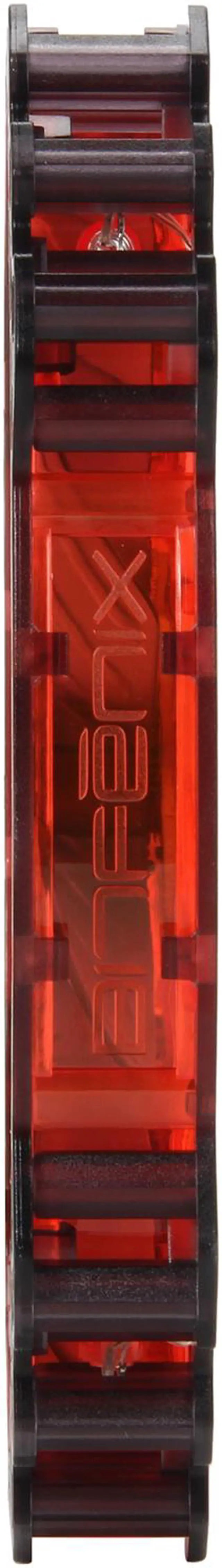 Alt view image 3 of 5 - BitFenix Spectre Pro LED Red 200mm Case Fan