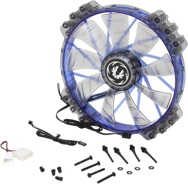 Alt view image 4 of 5 - BitFenix Spectre Pro BFF-LPRO-20025B-RP 200mm Blue LED Case Fan