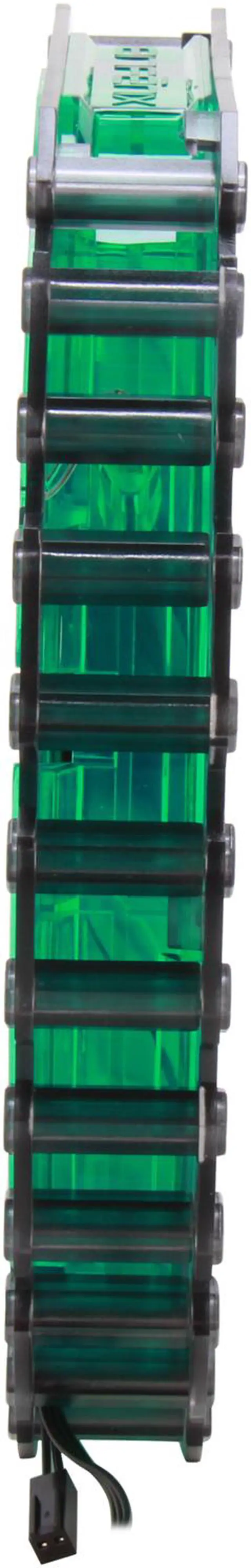 Alt view image 2 of 4 - BitFenix Spectre Pro BFF-LPRO-23030G-RP 230mm Green LED Case Fan