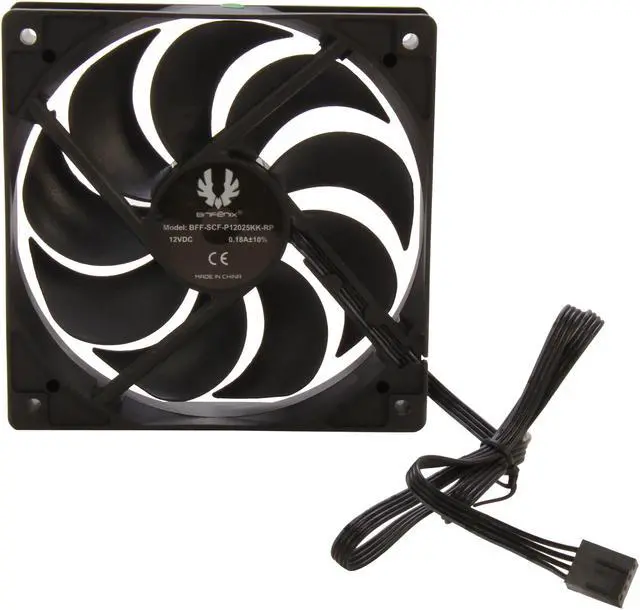 Alt view image 4 of 5 - BitFenix Spectre PWM BFF-SCF-P12025KK-RP Case Fan