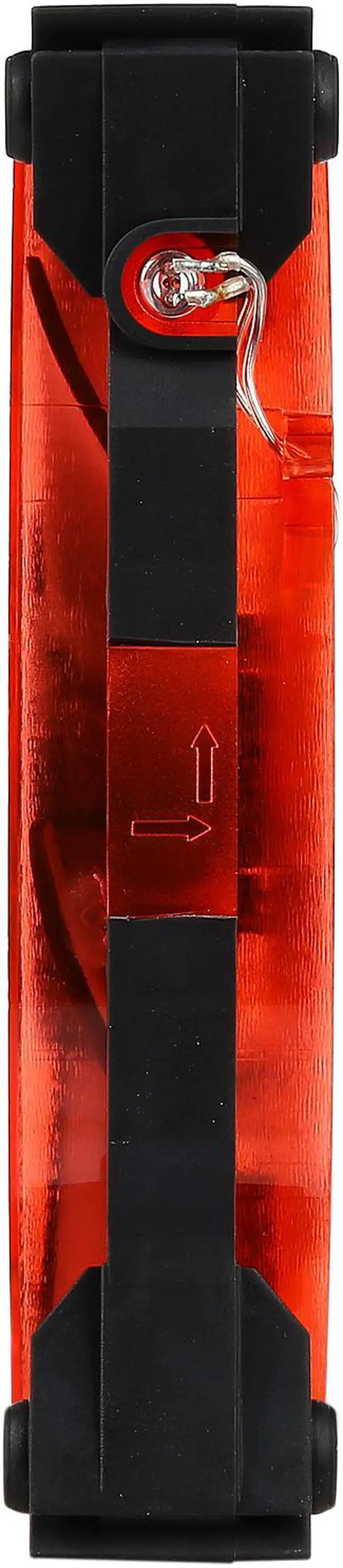 Alt view image 3 of 5 - BitFenix Spectre Xtreme BFF-SXTR-12025R-RP Red LED Case Fan