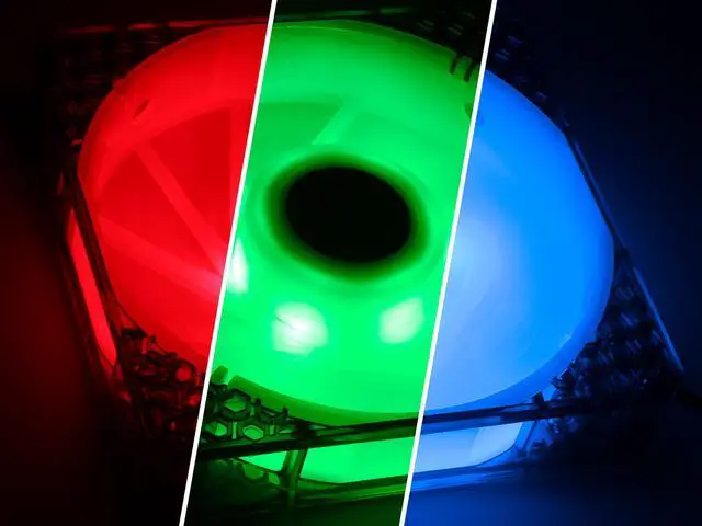 Alt view image 2 of 7 - BitFenix Spectre Pro RGB LED 120mm Case fan