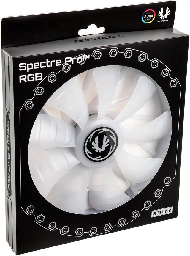 Alt view image 7 of 7 - BitFenix Spectre Pro RGB LED 230mm Case Fan