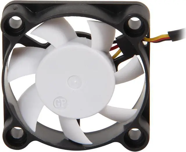 Alt view image 2 of 5 - Fractal Design Silent Series R2 40mm Silence Optimized Hydraulic Bearing Black/White Computer Case Fan
