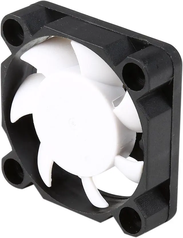 Alt view image 3 of 5 - Fractal Design Silent Series R3 40mm Silence Optimized Rifle Bearing Black/White Computer Case Fan