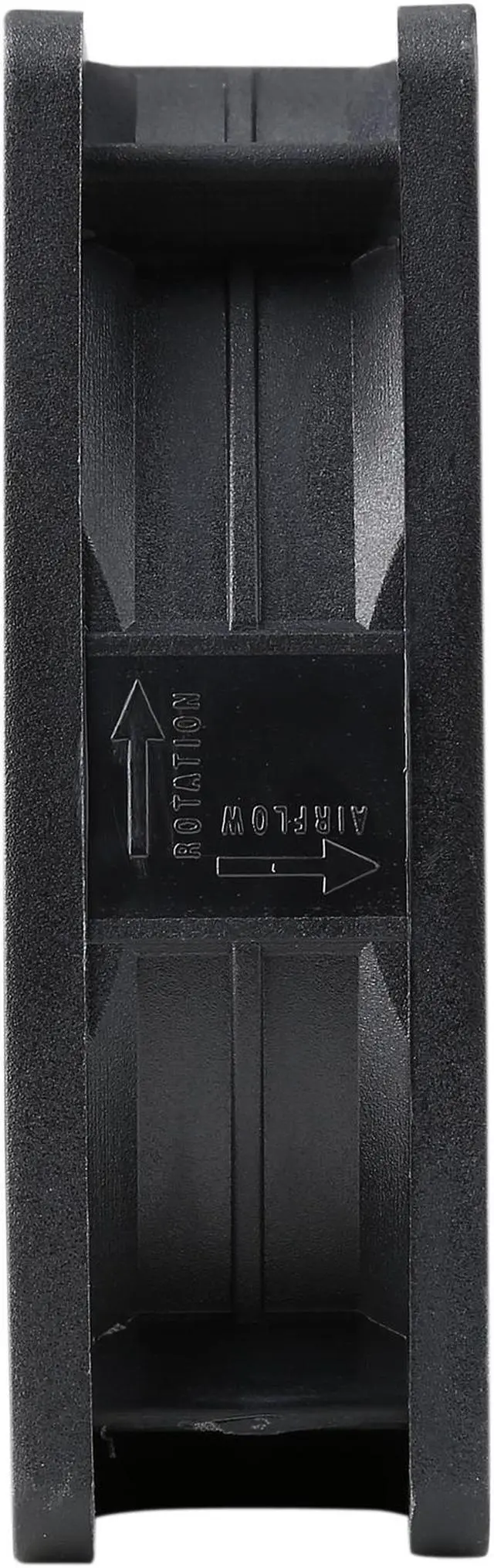 Alt view image 3 of 5 - Fractal Design Silent Series R3 80mm Silence Optimized Rifle Bearing Black/White Computer Case Fan