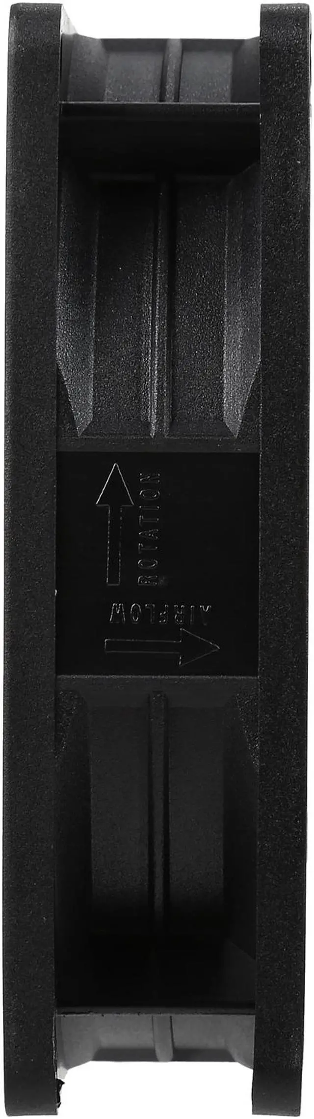 Alt view image 3 of 5 - Fractal Design Silent Series R3 92mm Silence Optimized Rifle Bearing Black/White Computer Case Fan