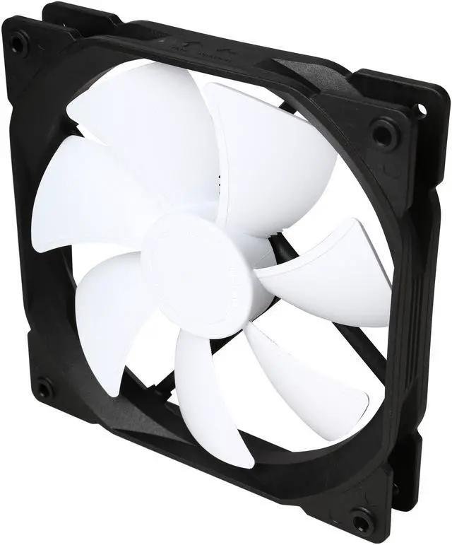 Alt view image 2 of 5 - Fractal Design Dynamic GP-14 140mm Low Noise Hydraulic Bearing Black/White Computer Case Fan