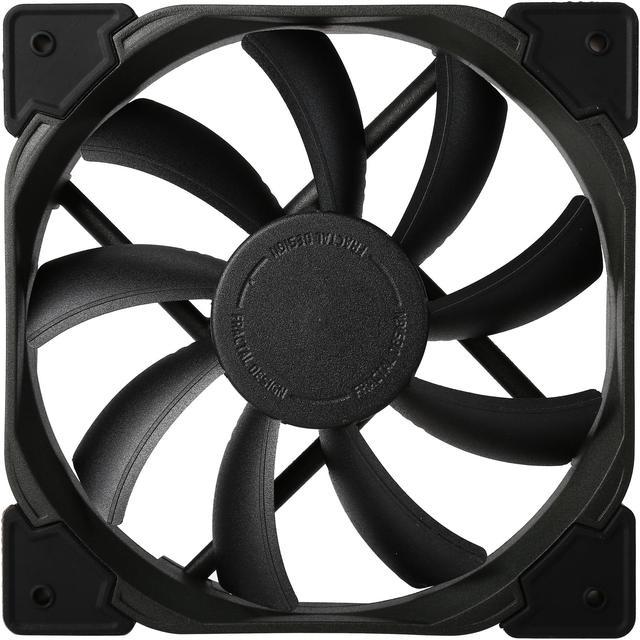 Fractal Design Venturi HF Series Black Fluid Dynamic Bearing High Airflow  120mm Case Fan